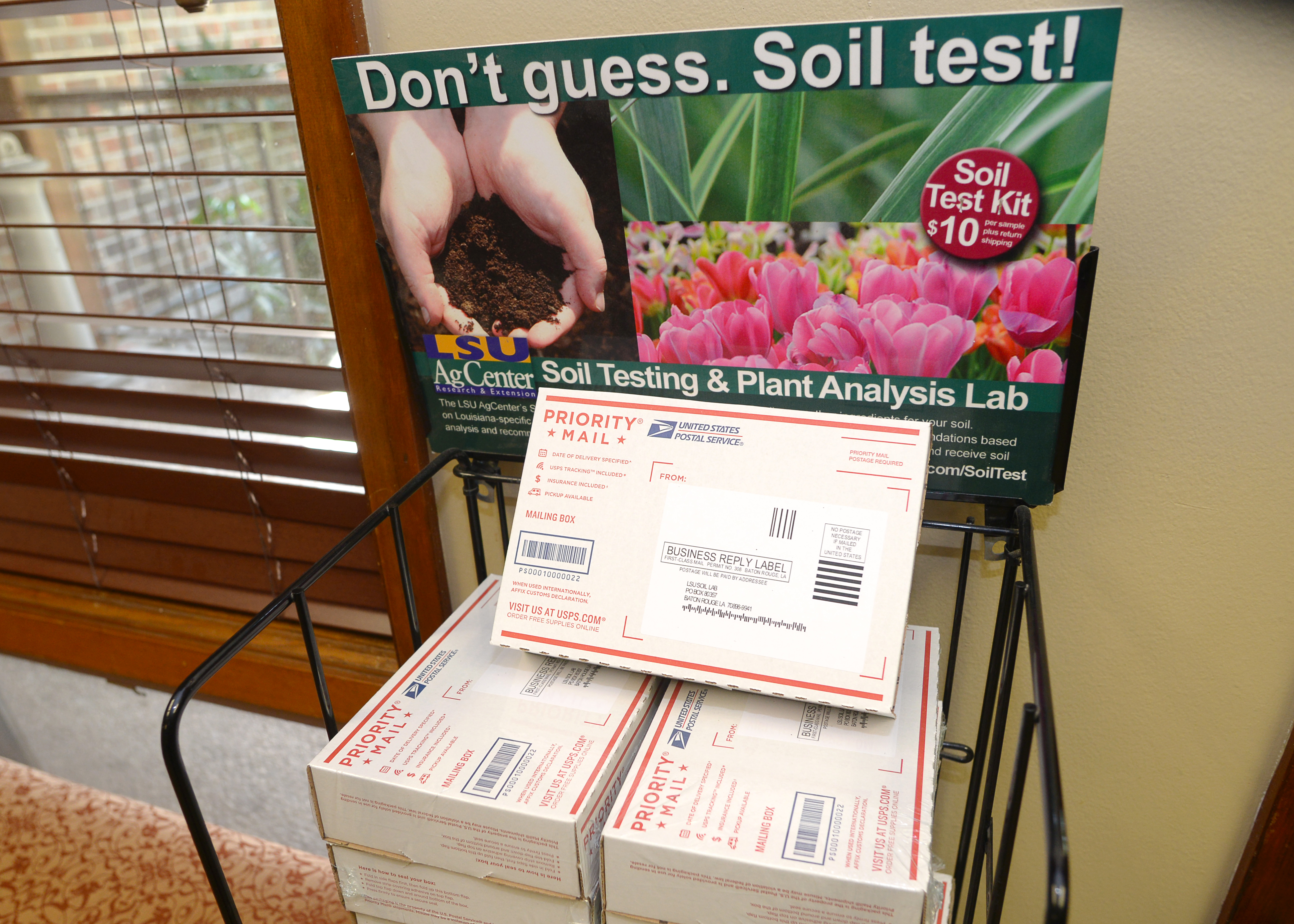 LSU AgCenter lab offers soil testing service for spring planting